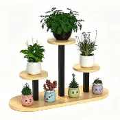 禾日優品 多層台面花架 多層花架 花盆架 盆栽架 2層 多層設計 板材加厚 圓潤邊角 佔地小 預購15天