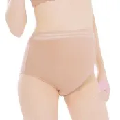 【Gennies 奇妮】孕婦內褲 彈性舒適高腰內褲(膚 超值)