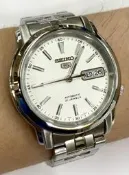 【威哥本舖】日本SEIKO全新原廠貨【附原廠盒】SNKL75K1 21石全自動防水機械錶