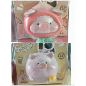 現貨 Lulu 豬 罐頭豬 週邊 屁桃 桃子🍑豬 🍕 胖胖 圓滾滾 耳機包 鑰匙圈 掛件 吊卡式 單售