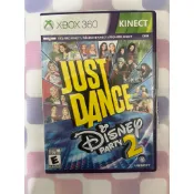 XBOX 360 舞力全開 迪士尼派對 2 just dance 英文版 二手 光碟 遊戲片