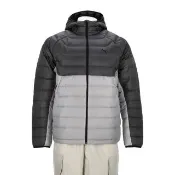 【PUMA】基本系列 PackLITE 男款 灰色 歐規 可摺收 羽絨 連帽 外套 68522163