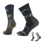 Smartwool 聰明羊 中性 日著 美麗諾羊毛中長襪 HornsClash SW002679 綠野山房