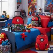 (店+)漫威 鋼鐵人 新款  書包 單肩包 smiggle  正版 Marvel 雙肩書包 書包 大容量 背包 休閒包