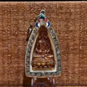 🔥絕版限量1尊 【全台獨家】藏式藥師佛 近代人緣天花板 龍婆卡賢 2533年 九寶銅 消災延壽 避險招財