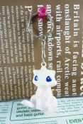 【震撼精品百貨】神奇寶貝 Pokemon 鎖圈/鑰匙圈-小超夢-BLUE EYES 震撼日式精品百貨