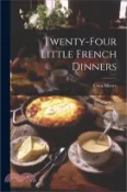 【三民網路書店】Twenty-Four Little French Dinners 作者：Cora Moore