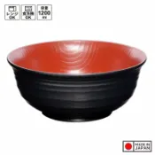 asdfkitty可愛家精品店 asdfkitty*日本製 可微波 仿木紋拉麵碗 丼飯碗 大碗公 可用洗碗機洗-日本正版商品