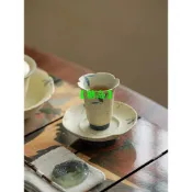 青花 火石紅 花瓣 陶瓷聞香杯 個人專用 防燙 聚香 品茗
