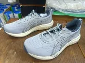 總統網球(自取可刷國旅卡)亞瑟士 ASICS GEL-CONTEND 9 灰色 慢跑鞋 緩衝 透氣 支撐 4E 寬楦