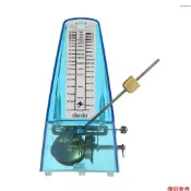 Winn 透明機械節拍器帶鈴鐺通用上鍊節拍器帶響亮的聲音節拍選擇速度控制吉他鋼琴小提琴鼓