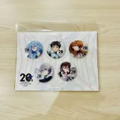 免運 新世紀福音戰士 EVA 20週年限定 和服 立牌 吧唧徽章 綾波麗日穀 漫谷百寶箱
