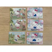 凱蒂貓 hello kitty 可愛 三麗鷗 卡片 稀有卡 閃卡 小卡 特卡 漫畫風