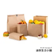 【台灣出貨】防油紙袋 平口紙袋 牛皮包裝袋 淋膜紙袋 方形紙袋 立體紙袋 方型紙袋 紙袋 袋子 禮物袋 牛皮 紙袋