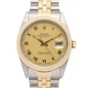 【DOKODEMO】【二手】勞力士ROLEX腕錶 Datejust S 序號 16233 CH/RO K18（黃金）不銹鋼 Datejust S 序號 男士二手 A