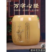 骨灰罐骨灰盒骨灰盒骨灰罐漢白玉港式骨灰壇罐玉石骨灰盒骨灰盅琉璃大號小號骨灰甕殯葬用品名尚旗艦店潘朵拉貿易企業社