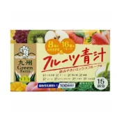 (店+)Green Farm 水果青汁 3gx15入（日本大麥若葉 植物乳酸菌 蔬菜能量 果汁風味 不澀 膳食纖維）