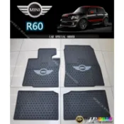 寓偉 mini cooper 橡膠腳踏墊 countryman R60 耐磨 防滑 防水橡膠 腳踏墊 後車箱墊