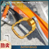 GUB GC076 無軸超薄腳踏車腳踏 摺疊車休閒復古城市腳踏車鋁合金雙培林踏板[【有頻道】