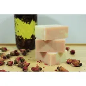 【森活手工皂】粉紅玫瑰/ 乳油木玫瑰皂 95g/100g ~ 冷製手工皂/ 手工香皂/沐浴皂/手工皂/ng皂