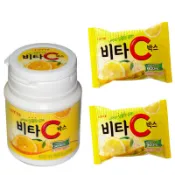 #悠西將# 韓國 樂天 LOTTE 維他命C VC 檸檬糖 C罐 C糖 金秀賢代言 食尚玩家