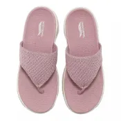 (店+)【SKECHERS】63-SKECHERS 女鞋 夾腳拖 足弓 拖鞋 速乾 霧粉 Arch Fit 2.0 Sandal 140861MVE