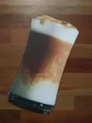 DieCut 星巴克酷卡明信片 Starbuc Tahitian vanilla macchiato 大溪地香草瑪奇朵