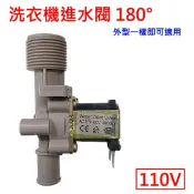 民權橋電子生活百貨 各廠牌適用 洗衣機進水閥 180度 直型 110V 給水閥 國際 三洋 LG 東元 歌林 大同