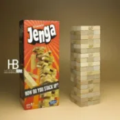 🎉🎉jenga疊疊樂 層層堆堆遊戲 桌遊 雙人遊戲 成人玩具拼裝 54片聚會桌遊 派對遊戲gtrh