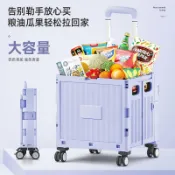 【Shark家具】友耐買菜車家用可折疊超市購物車戶外商用網紅擺攤專用小推車拉貨