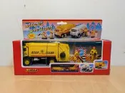 ~ 阿開王 ~ Welly Mercedes-Benz 1/43 賓士卡車 迴力垃圾車 街道清潔組