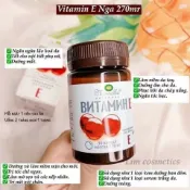 代購✨越南 vitamin e do nga 1hop30 vien can bang moi tiet to