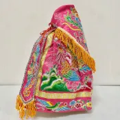 【古德】平繡鳳袍 粉鳳袍／鳳袍 神明衣 瑤池金母 九天玄女 土地婆 地母娘娘 女媧娘娘 天上聖母 臨水夫人