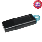 luckycard Kingston 64GB 64G【DTX/64GB】DataTraveler Exodia USB 3.2 金士頓 原廠保固 隨身碟｜APP賺6%點數回饋
