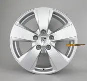 保時捷PORSCHE Cayenne E3原廠鋁圈19吋 5X130 前後配 8.5J + 9.5J銀~新車拆