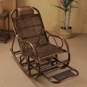 (店+)藤椅搖搖椅天然真藤搖椅成人午休椅懶人椅陽臺休閑椅子逍遙椅