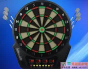 【現貨】送全新飛鏢x6 鏢頭x24自動計分 電子飛鏢靶 飛鏢盤 軟式安全 飛鏢 中文飛鏢盤