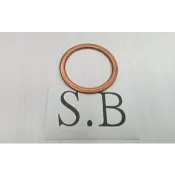 〈天天出貨1062〉Kawasaki 川崎B1-125  黃銅 排氣管墊片