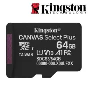 Kingston 金士頓 64G 100MB/s U1 microSDXC UHS-I A1 V10 記憶卡 SDCS3/64GB