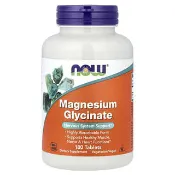 【iHerb】NOW Foods, 甘氨酸鎂，180 片（每片 100 毫克）