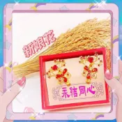 【囍居】當日出貨 新娘花 囍居嫁妝 頭花 紅花 春仔花 嫁娶 珠寶花 髮釵 髮簪 《新品》