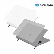 SHOW數位 VOKAMO Apple MacBook Air (M2-M4)/ Pro (M1-M5) 防刮支架保護殼 硬殼 防摔殼 薄殼
