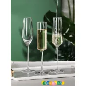酒杯 紅酒杯 白酒杯 香檳杯 高腳杯 勃良第 北歐水晶玻璃紅酒杯套裝家用高腳杯高顏值香檳杯高級感白葡萄酒杯