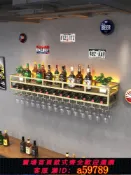 青禾優選 【全網低價 可打統編】酒吧壁掛紅酒架餐客廳酒柜葡萄酒架吊杯架創意紅酒杯架倒掛高腳杯