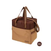 【露營趣】新店桃園 Coleman CM-38944 核桃黃保冷袋 30L 冰桶 行動冰箱 保溫袋 保冰袋 野餐袋 便當袋 軟式冰箱 露營