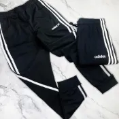 (店+)【adidas 愛迪達】Adidas 愛迪達 運動褲  三線褲 直筒 縮口褲  窄版長褲