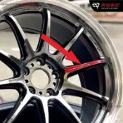 適用於適用於Work Emotion ZR10輪轂輪圈改裝車貼紙胎鈴修復翻新