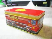 馬來西亞 SHELL 125週年商品 鐵盒油罐車