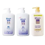 【蝦皮直營】嬌生 PH5.5 沐浴乳 一般型/二合一 1000ml 蜂蜜舒緩 750ml 溫和 潤膚