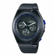 大高雄鐘錶城 seiko SK037 精工錶 SPIRIT SK037 7T12-0CG0B(SCED061J) GIUGIARO DESIGN 聯名設計限量計時手錶 藍+黑 43mm｜樂天領券現折★全館特惠中★指定刷卡回饋10%